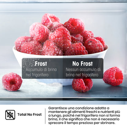 HISENSE BIANCO RT600N4WC2 | FRIGORIFERI | FRIGORIFERI A 2PORTE | FRIGO 2P NO FROST | FRIGO 2P.466LT