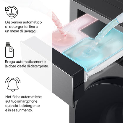 SAMSUNG BIANCO WF90F09C4SU3 | LAVATRICI | LAVATRICI CARICO FRONTALE | LAV. C/FRONTALE 9-9,99KG | LAV