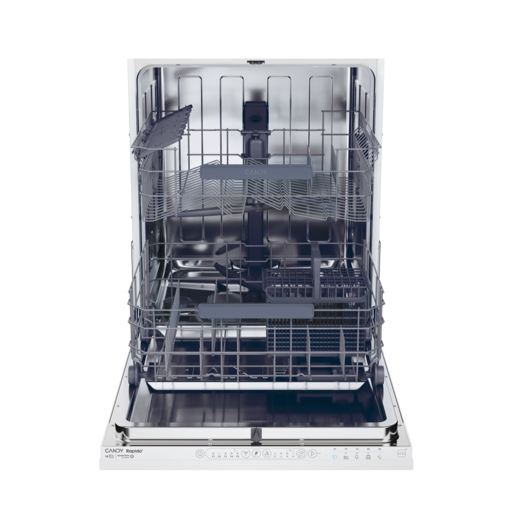 CANDY BI CS4E7L0W|32901624|Lavastoviglie 60 cm; Cernier sliding Classe Energetica : E ; 14 coperti;