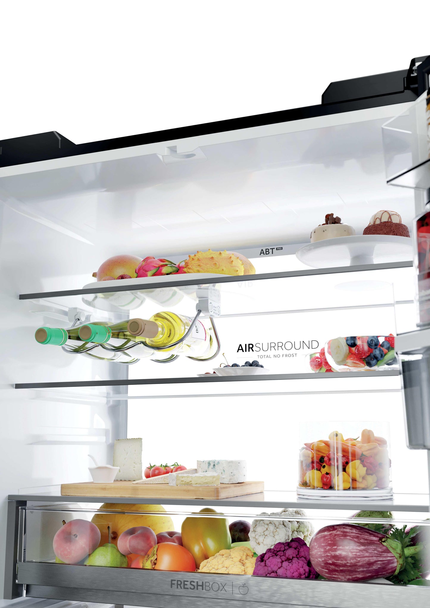 HAIER FS HTW7720ENMB | 34004944 | COOLING FS | 3D 70 SERIE 7 | Bottom Freezer 3D | Refrigerator | -