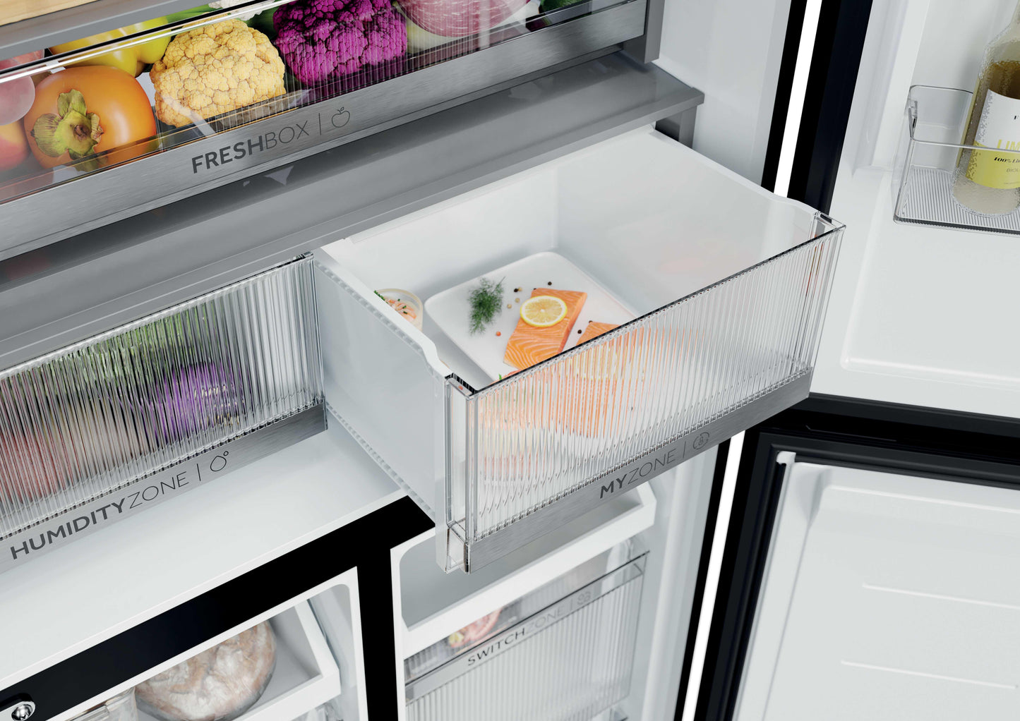 HAIER FS HTW7720ENMB | 34004944 | COOLING FS | 3D 70 SERIE 7 | Bottom Freezer 3D | Refrigerator | -