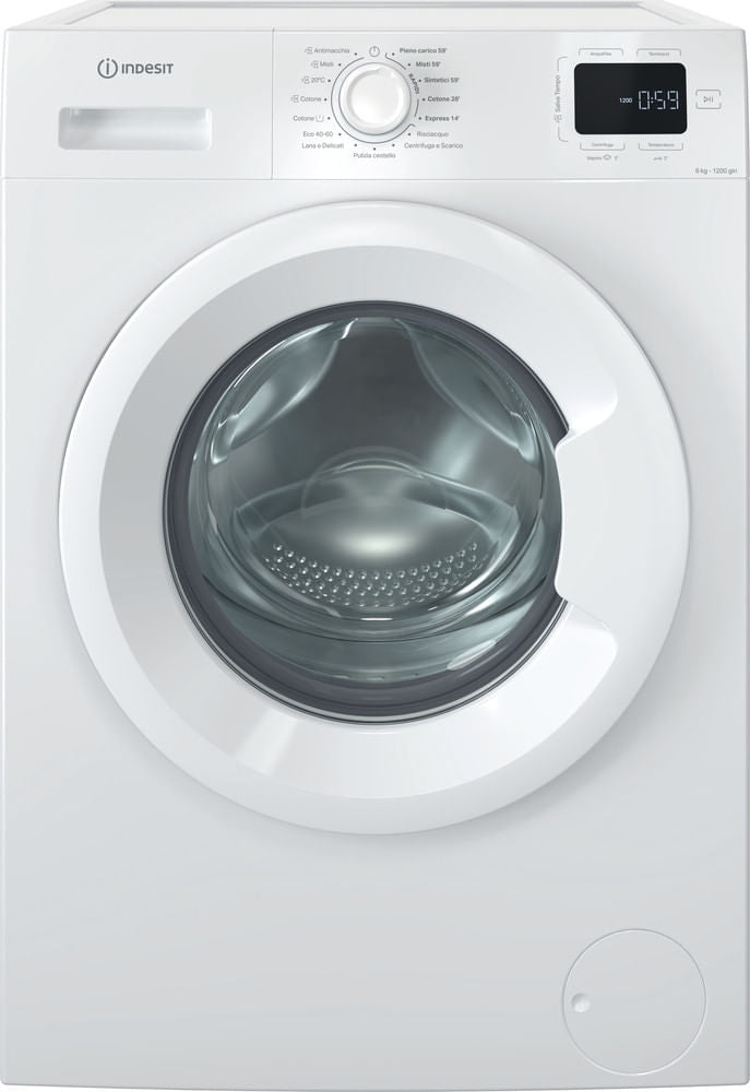 INDESIT BIANCO IM642BMYTIMEIT | LAVATRICI | LAVATRICI PROFONDITA' RIDOTTA | LAV.SLIM FINO 48CM 6-6,9