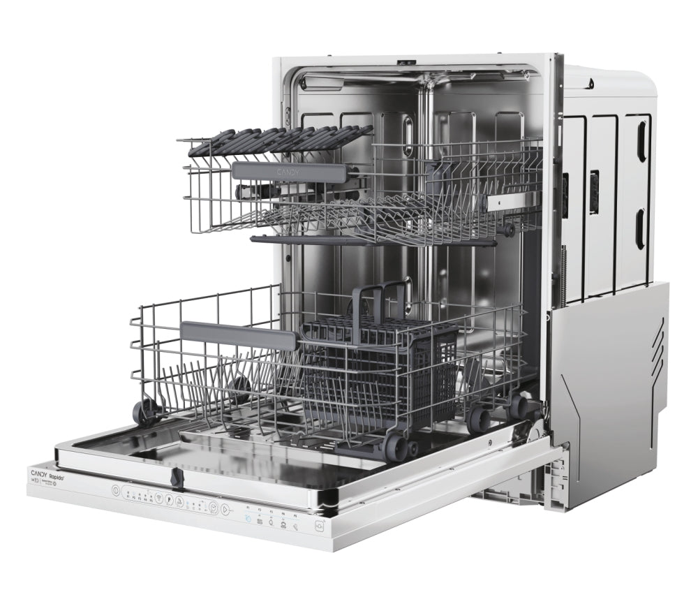 CANDY BI CS4E7L0W|32901624|Lavastoviglie 60 cm; Cernier sliding Classe Energetica : E ; 14 coperti;