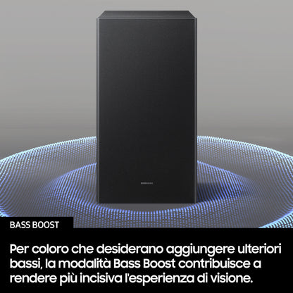 SAMSUNG ELETTRONICA HWB450F | AUDIO | HOME CINEMA | SOUND BAR | SOUND BAR 2.1 USB HDMI C/SUBWOOFER W