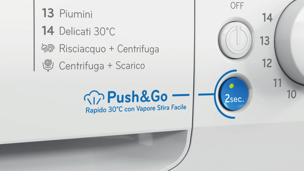 INDESIT BIANCO BWE91296XWVIT | LAVATRICI | LAVATRICI CARICO FRONTALE | LAV. C/FRONTALE 9-9,99KG | LA