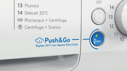 INDESIT BIANCO BWE91296XWVIT | LAVATRICI | LAVATRICI CARICO FRONTALE | LAV. C/FRONTALE 9-9,99KG | LA