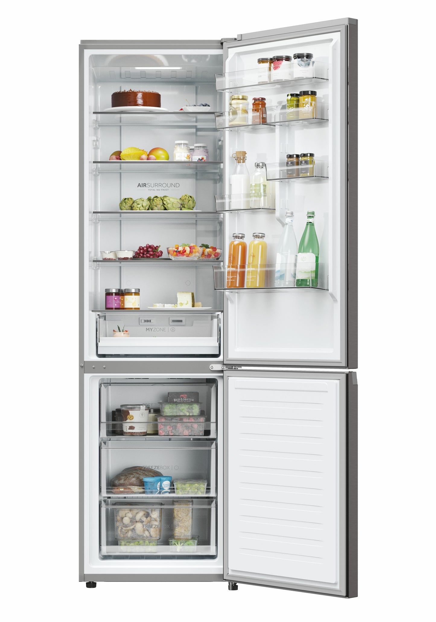HAIER BIANCO HDPW3620DNPD | FRIGORIFERI | FRIGORIFERI COMBINATI | FRIGO COMBI NO FROST | COMBI 406LT
