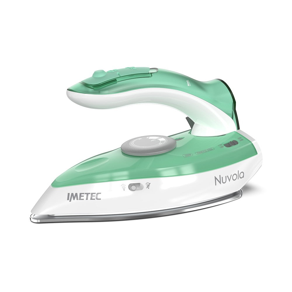 IMETEC PED 9048 | CASA | FERRI DA STIRO | FERRO VIAGGIO | FERRO VIAGGIO 1000W 50CL INOX NUVOLA BIANC