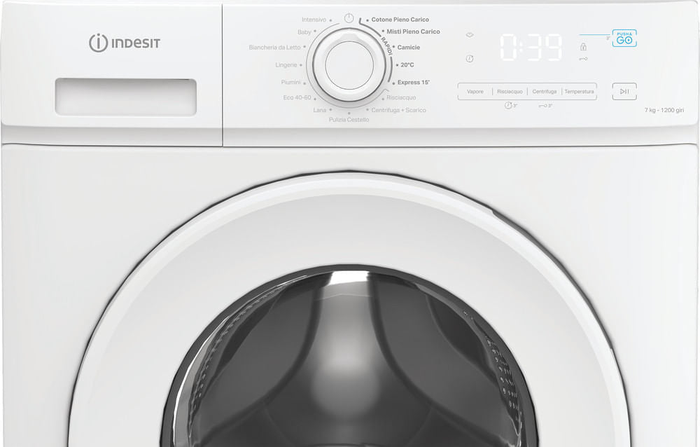 INDESIT BIANCO IMA762MYTIMEIT | LAVATRICI | LAVATRICI PROFONDITA' RIDOTTA | LAV.SLIM FINO 48CM 7-7,9