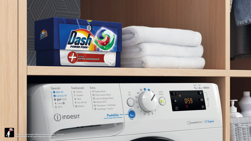 INDESIT BIANCO BDE96436WKVIT | LAVASCIUGA | LAVASCIUGA CARICO FRONTALE | LAVASCIUGA CARICO FRONTALE