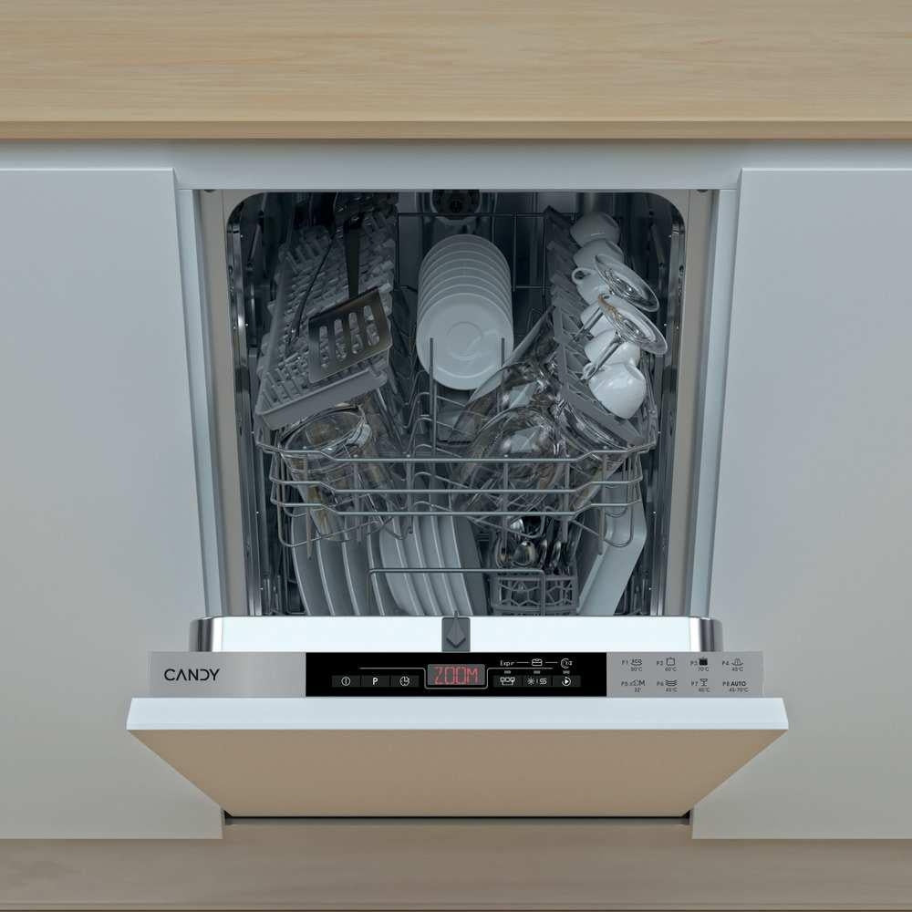 CANDY BI CDIH2T1047|32901423|Lavastoviglie 45cm;Classe Energetica  NEL: E; 10 coperti; Silenziosita'