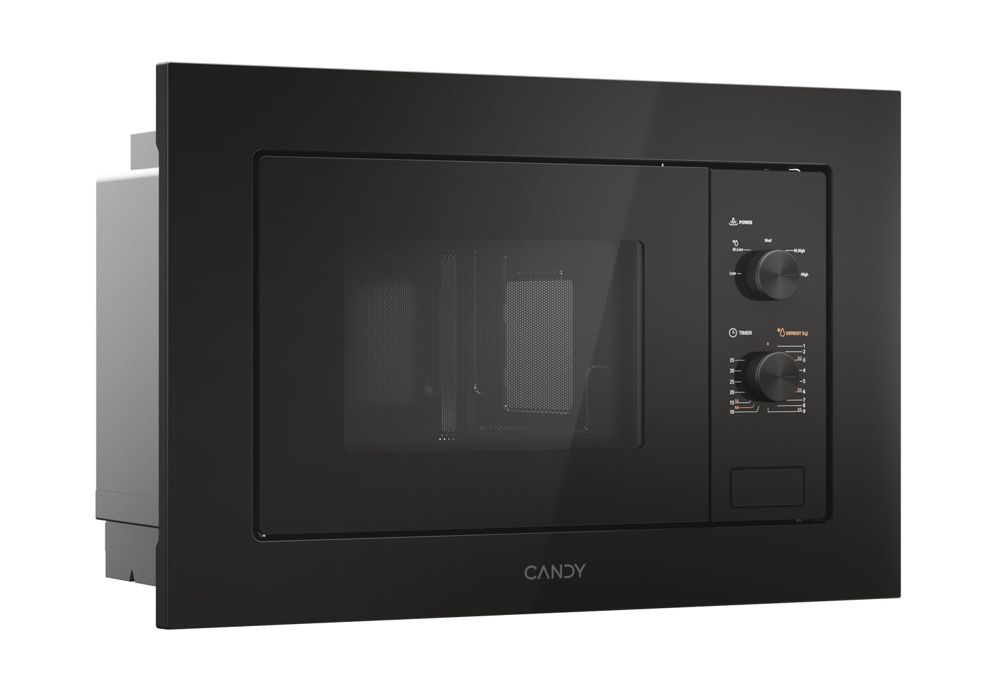 CANDY BI CA38FMW8NB|38900787|MICROONDE_NEW MODERNA BLACK, Capcita' 17 litri, Controllo con due manop