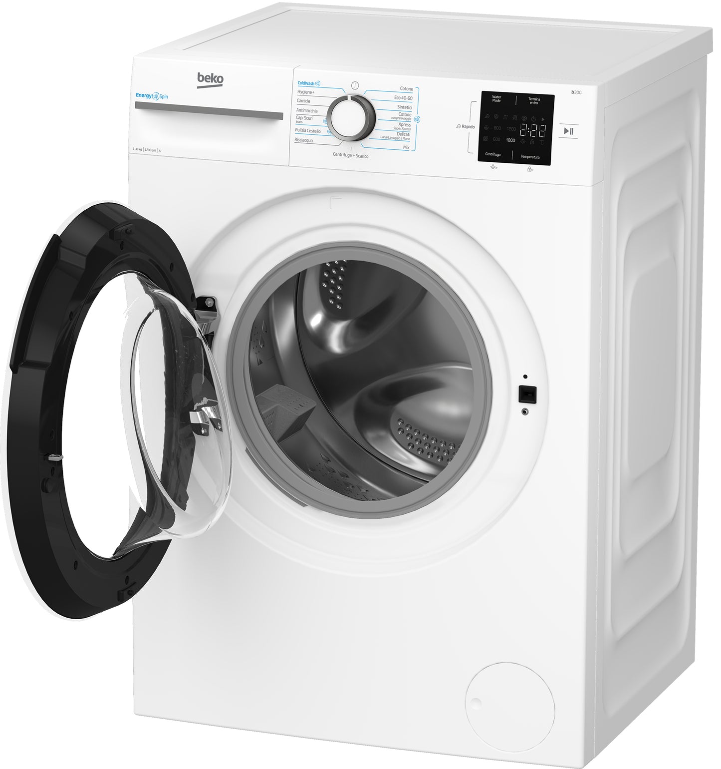 BEKO BIANCO BMWU3821W | LAVATRICI | LAVATRICI CARICO FRONTALE | LAV. C/FRONTALE 8-8,99KG | LAV.C/FRO
