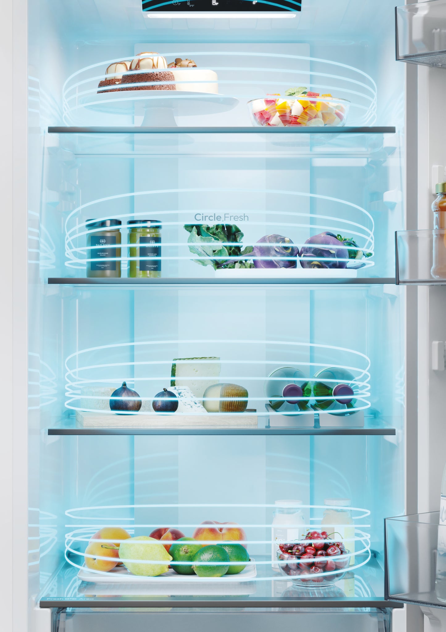 CANDY BIANCO CNCQ2T518EW | FRIGORIFERI | FRIGORIFERI COMBINATI | FRIGO COMBI NO FROST | COMBI 280LT