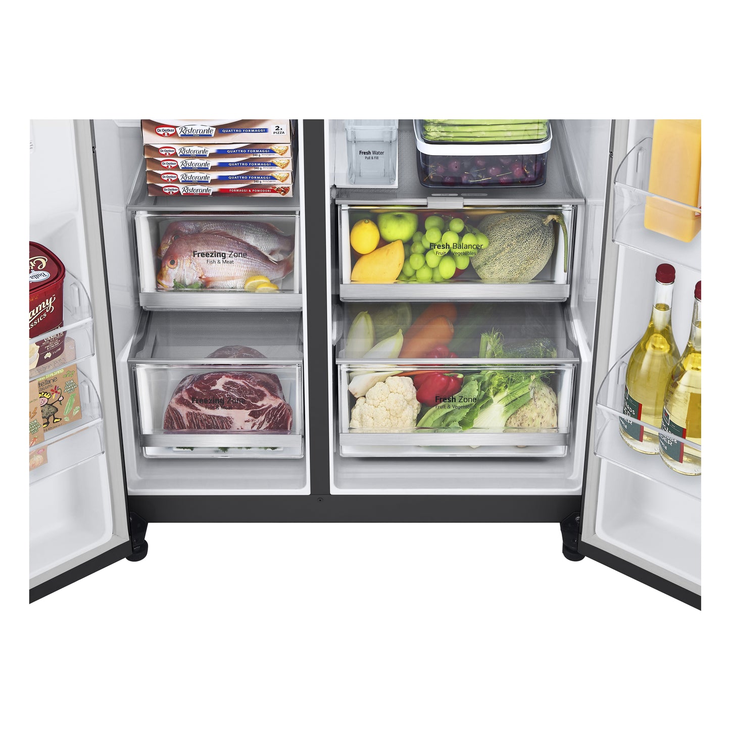 LG BIANCO GSXV91MCAE | FRIGORIFERI | SIDE BY SIDE | SIDE BY SIDE NO FROST | SBS 635LT CE.E NOFROST D