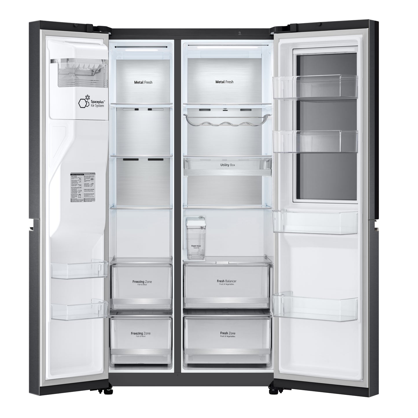 LG BIANCO GSXV91MCAE | FRIGORIFERI | SIDE BY SIDE | SIDE BY SIDE NO FROST | SBS 635LT CE.E NOFROST D