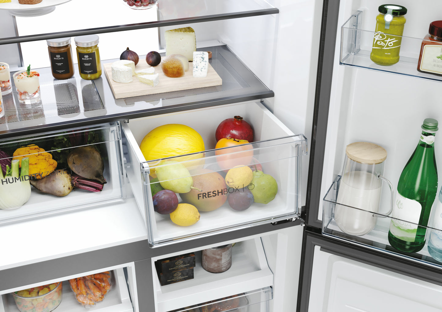 HAIER FS HCR7818DNMM | 34005789 | COOLING FS | CUBE 83 SERIE 7 | Multidoor | Refrigerator | Multidoo