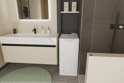 CANDY BIANCO TCA474TM5S | LAVATRICI | LAVATRICI CARICO DALL'ALTO | LAV. C/ALTO 7-7,99KG | LAV.C/ALTO
