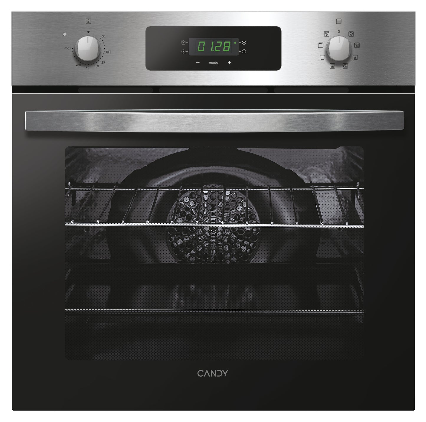 CANDY BI FIDCX605IT|33704209|Forno Ventilato Display+2 manopole;  ?8 funzioni; 65L; Classe energetic