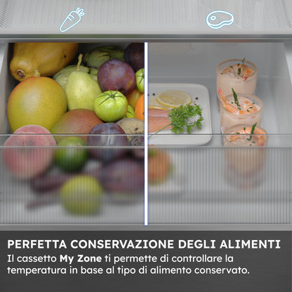 HAIER BIANCO HTR3518ENMX | FRIGORIFERI | FRIGORIFERI COMBINATI | FRIGO COMBI NO FROST | COMBI 303LT