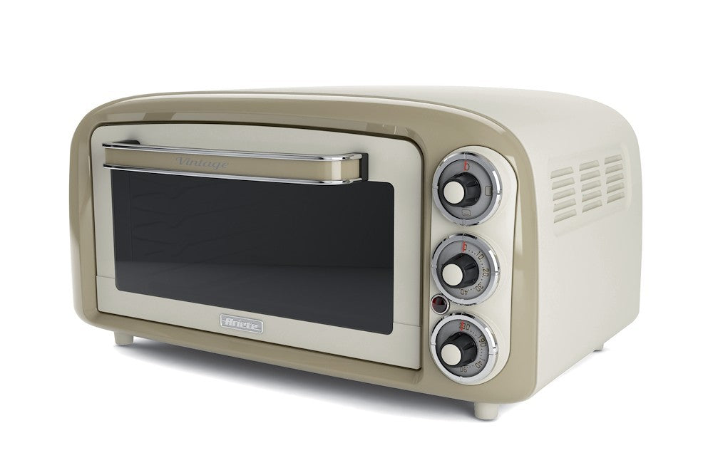 ARIETE PED 979BEIGE | CUCINA | COTTURA CIBI | FORNETTI | FORNETTO EL. 1380W 18LT 3FUNZ. VINTAGE BEIG
