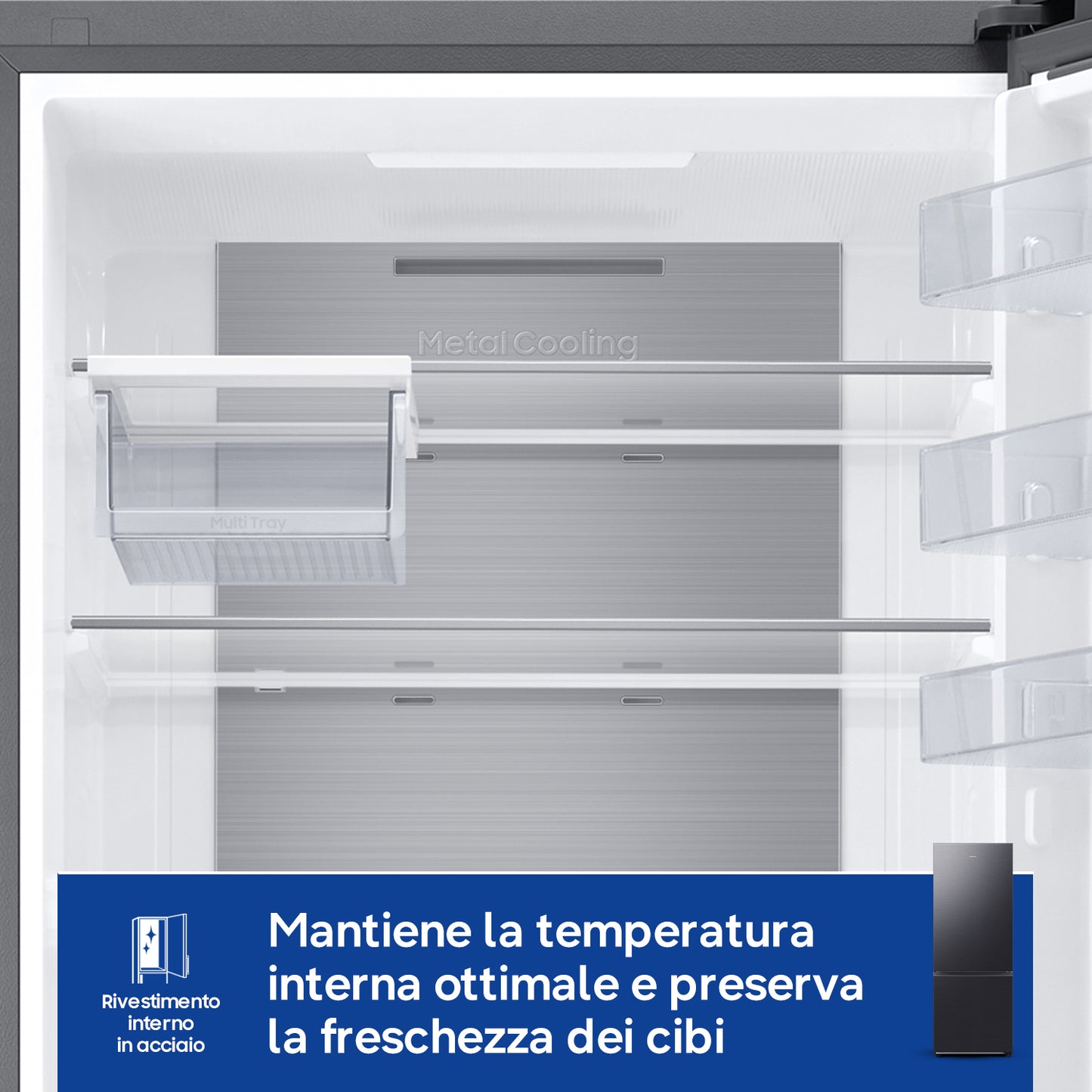 SAMSUNG BIANCO RB53DG706AB1EF | FRIGORIFERI | FRIGORIFERI COMBINATI | FRIGO COMBI NO FROST | COMBI 5