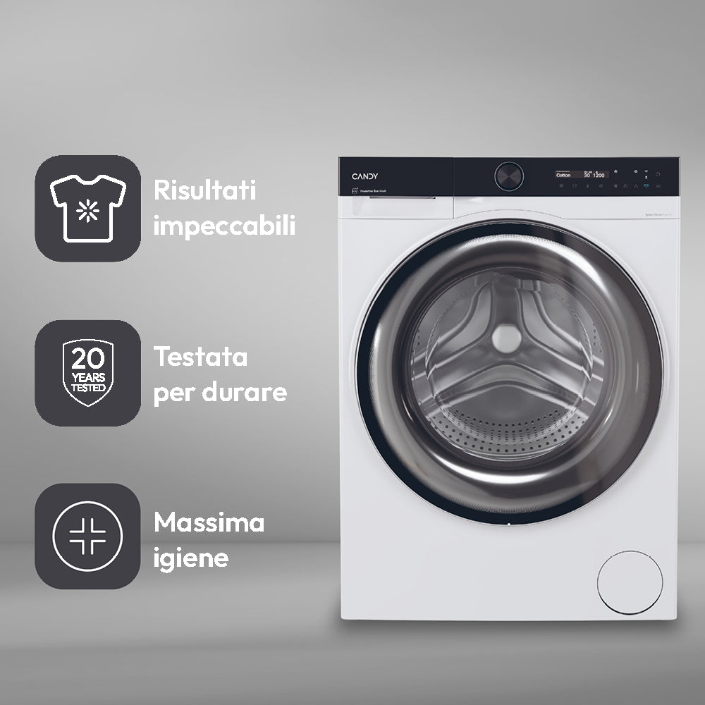 CANDY BIANCO BS410B10S | LAVATRICI | LAVATRICI CARICO FRONTALE | LAV. C/FRONTALE 10-10,99KG | LAV.C/