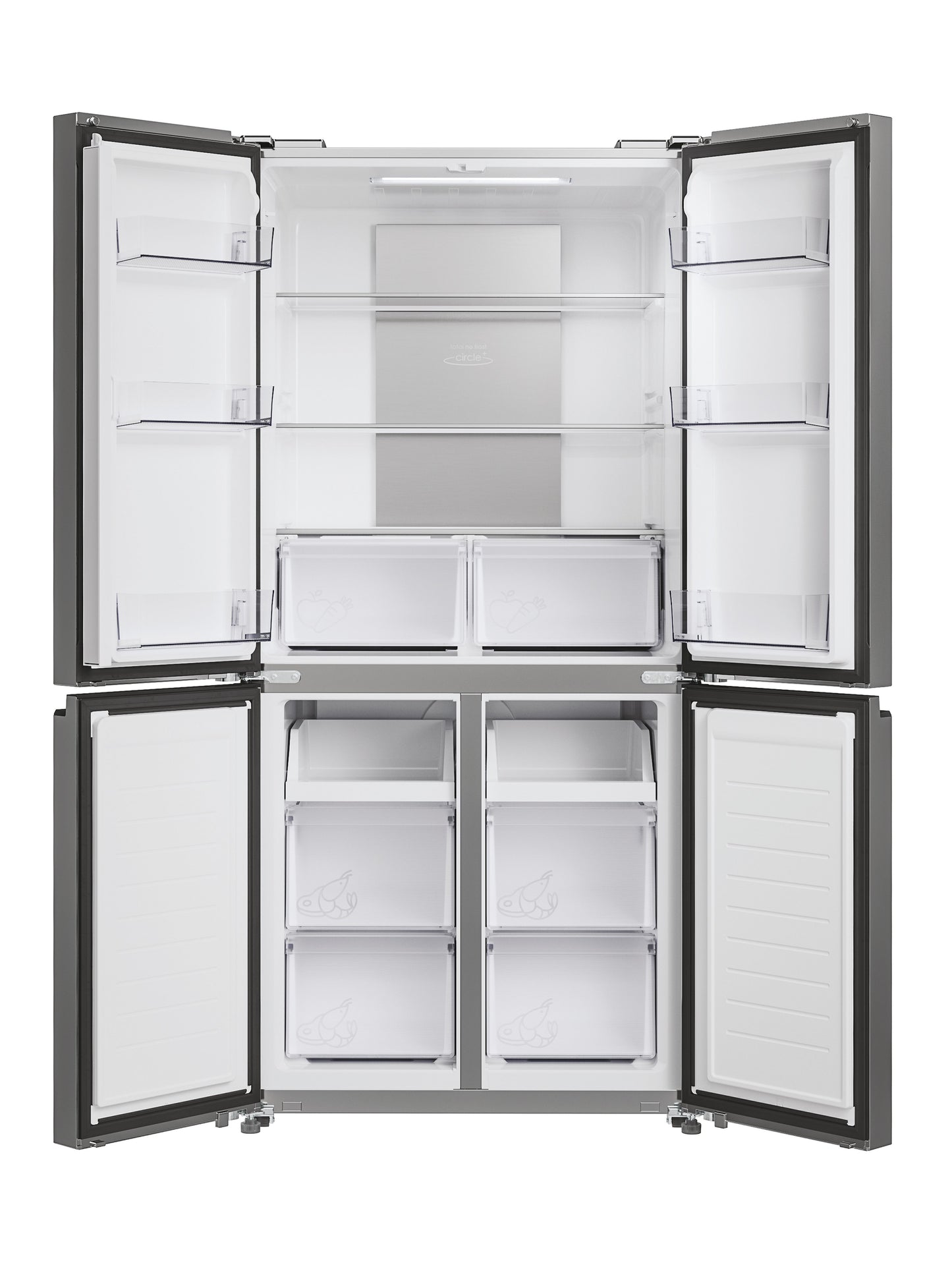 CANDY FS promo CFQQ5T817EPS | 34005411 | 1815x833x650 | 83x181cm, Classe E, finitura Dark Inox, 2 ca