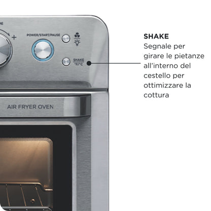 ARIETE PED 46291 | CUCINA | COTTURA CIBI | FORNETTI | FORNETTO EL. C/FRIGGITRICE 1700W 25LT TIMER IN