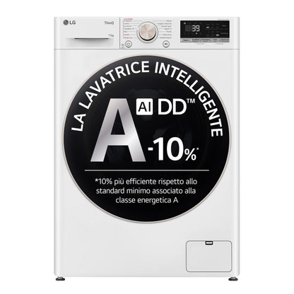 LG BIANCO F4R7011TSWG | LAVATRICI | LAVATRICI CARICO FRONTALE | LAV. C/FRONTALE 11-11,99KG | LAV.C/F