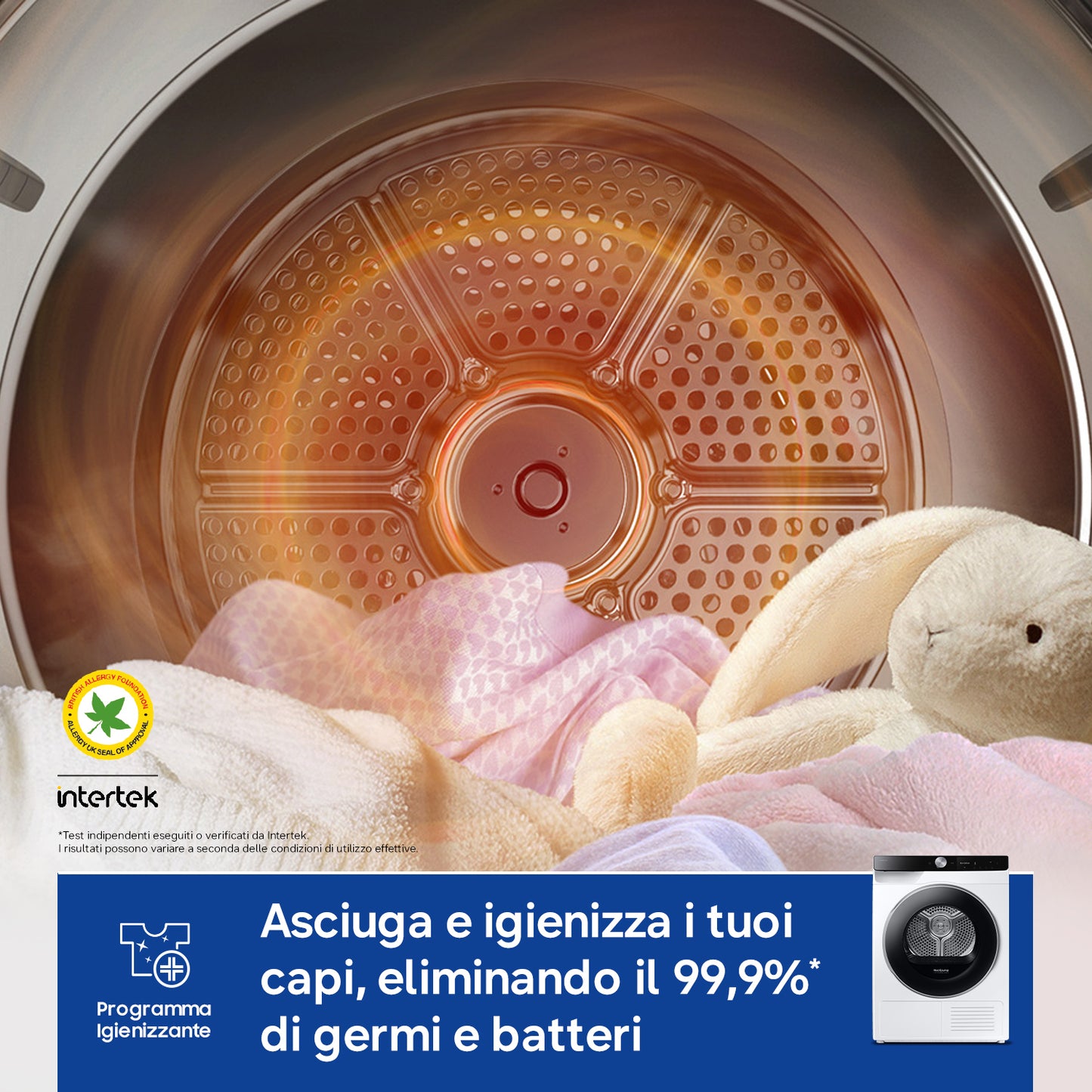 SAMSUNG BIANCO DV90DG6845LKU3 | ASCIUGATRICI | ASCIUGATRICI POMPA DI CALORE | ASCIUG. POMPA DI CALOR
