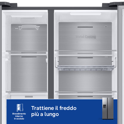 SAMSUNG BIANCO RS80F67KCTEF | FRIGORIFERI | SIDE BY SIDE | SIDE BY SIDE NO FROST | SBS 635LT CE.C NO