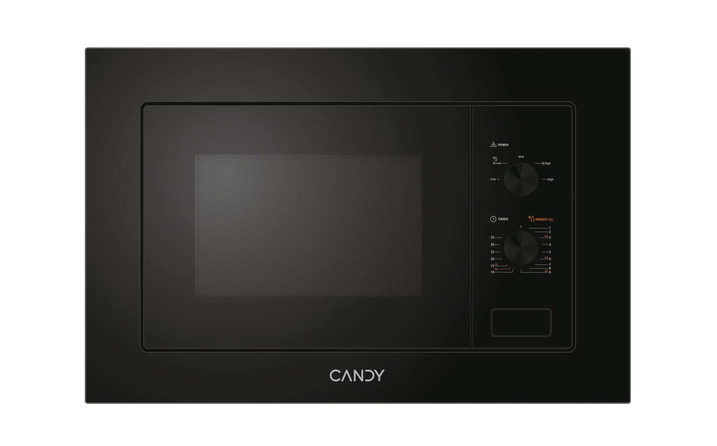 CANDY BI CA38FMW8NB|38900787|MICROONDE_NEW MODERNA BLACK, Capcita' 17 litri, Controllo con due manop
