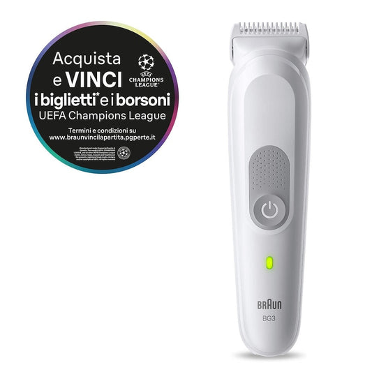 BRAUN PED BG3530 | CURA PERSONA | DEPILATORI | DEPILATORI | RASOIO CORPO UOMO RIC. W&D 80MIN 2PETTIN