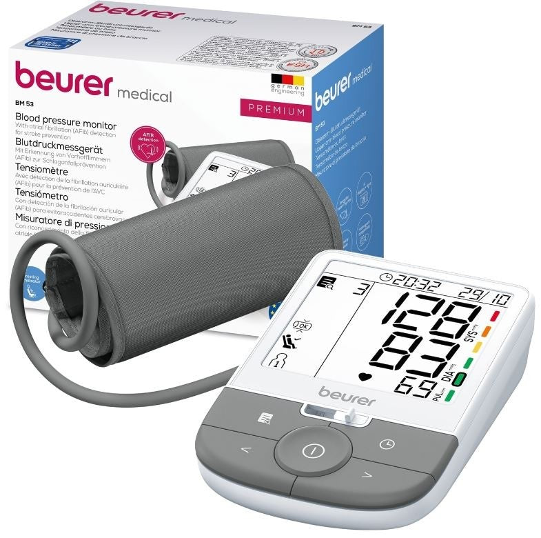 BEURER PED BM53 | CURA PERSONA | ELETTROMEDICALI | MISURATORE PRESSIONE | MIS.PRESSIONE DA BRACCIO T