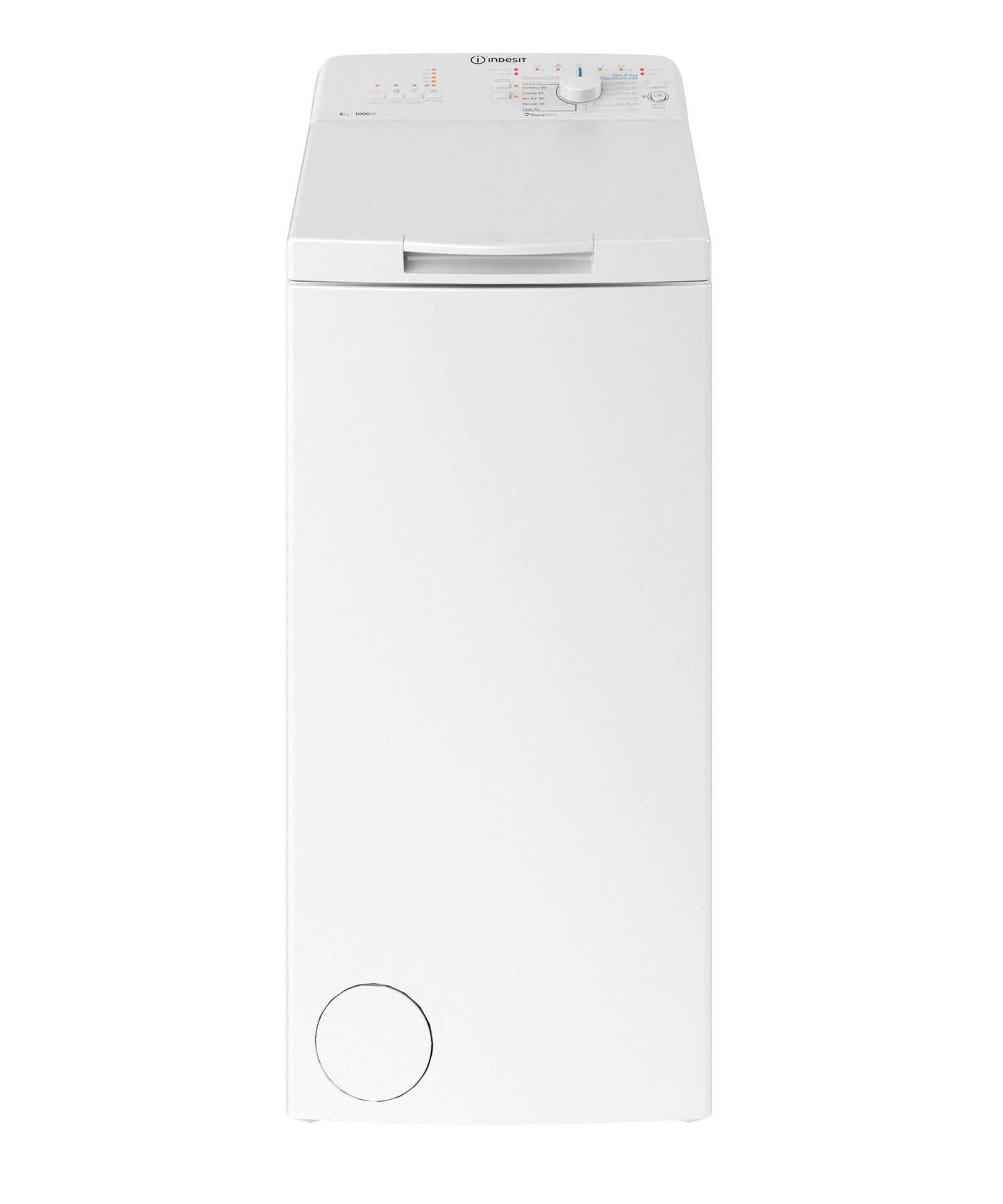 INDESIT BIANCO BTWL60400IT | LAVATRICI | LAVATRICI CARICO DALL'ALTO | LAV. C/ALTO 6-6,99KG | LAV.C/A