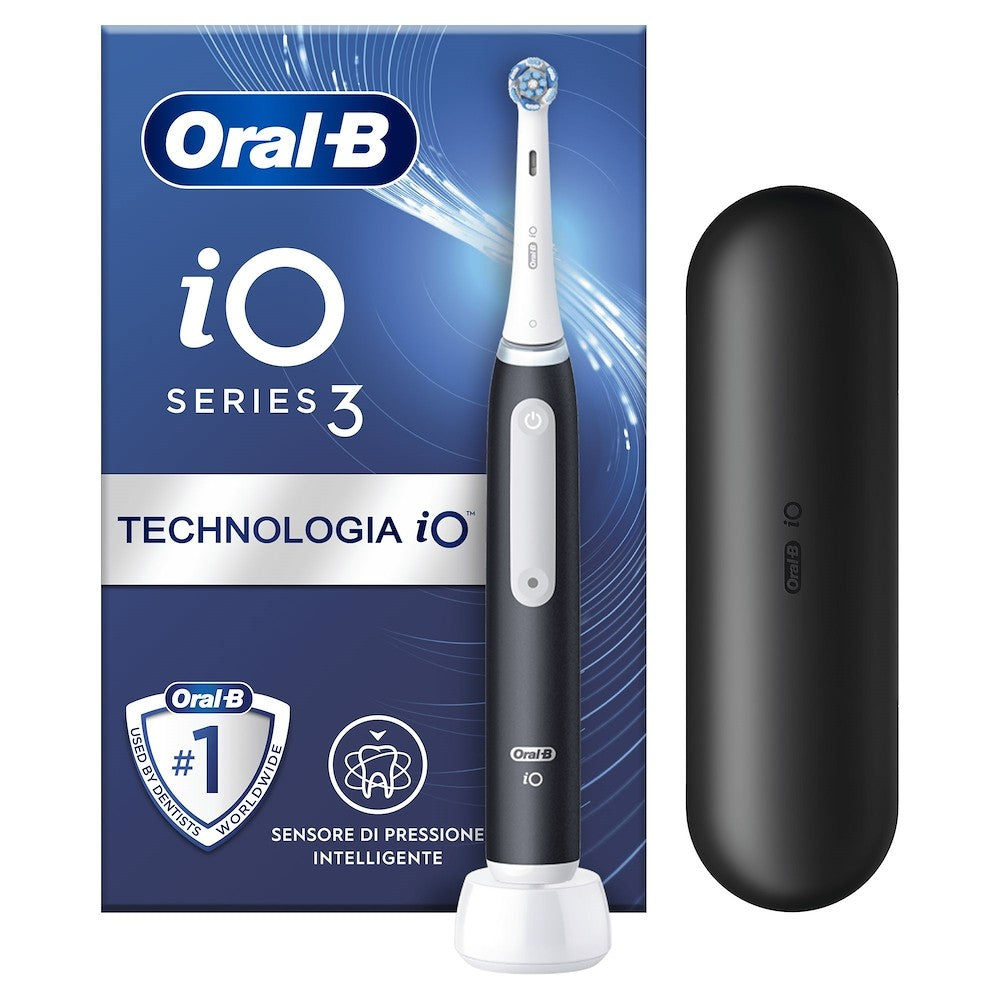ORAL-B PED IO3BLACK | CURA PERSONA | ORAL CARE | SPAZZOLINI ELETTRICI | SPAZZ.ELETT. C/TRAVEL CASE B