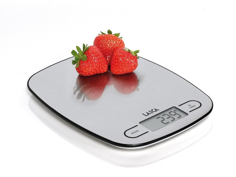 LAICA PED KS1033 | CUCINA | PREPARAZIONE CIBI | PESALIMENTI CUCINA | BIL.CUCINA 5KG/1GR DISP.LCD GRI