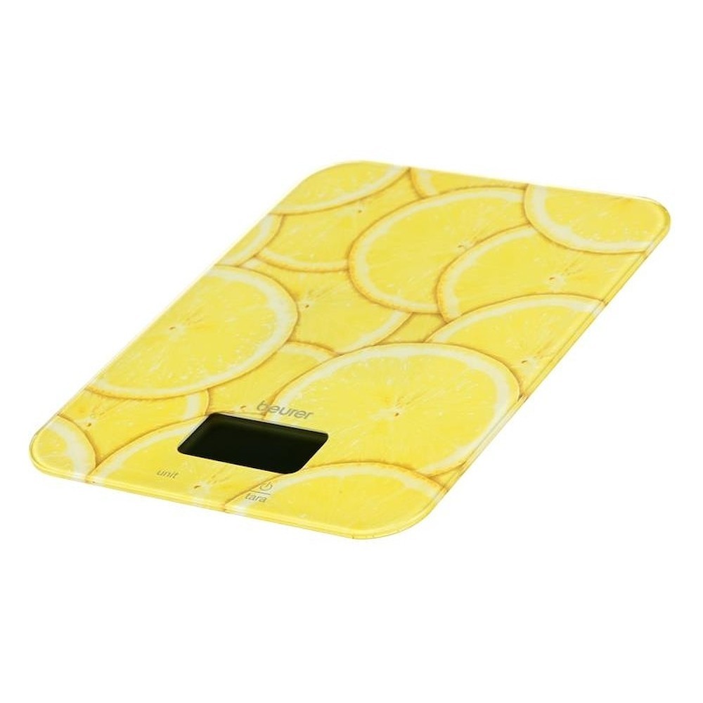 BEURER PED KS19LEMON | CUCINA | PREPARAZIONE CIBI | PESALIMENTI CUCINA | BIL.CUCINA 5KG/1GR FUNZ.TAR