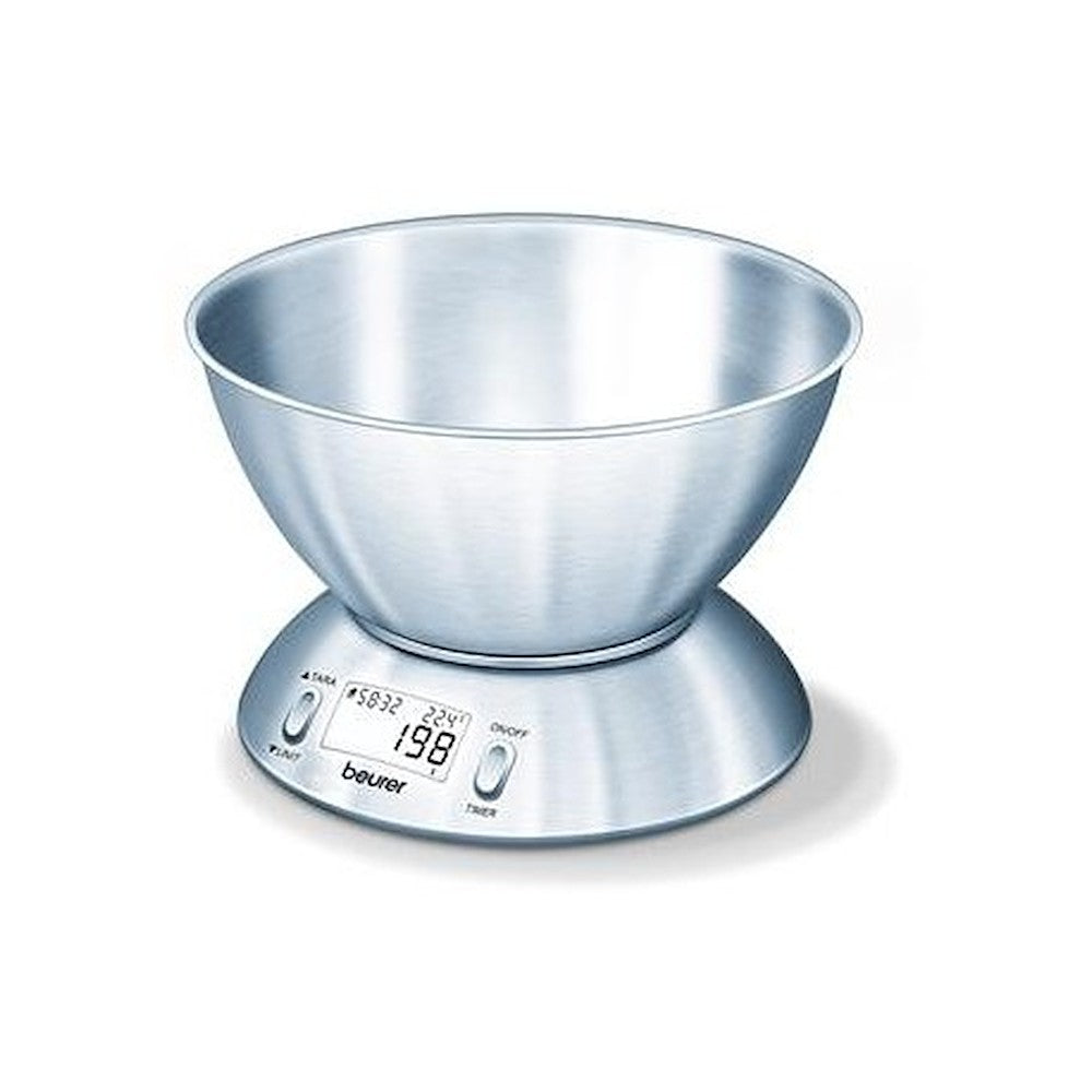 BEURER PED KS54 | CUCINA | PREPARAZIONE CIBI | PESALIMENTI CUCINA | BIL.CUCINA 5KG/1GR 1.5LT CIOTOLA