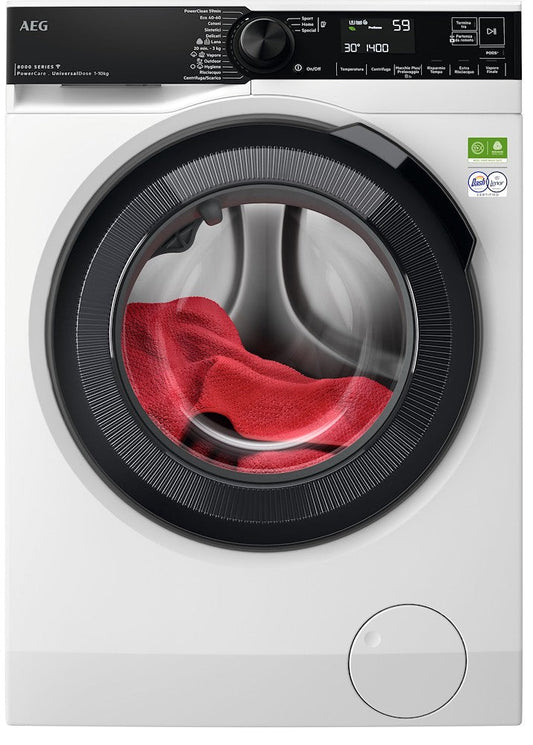 AEG FS Open LR8FH104VY  | LAVATRICI | Serie 8000 | Estetica A.3 grey | 10kg | Classe A-50% | 1400 rp