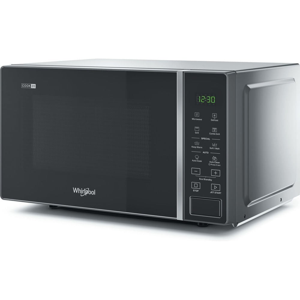 WHIRLPOOL PED MWP203SB | CUCINA | FORNI A MICROONDE | FORNO MICROONDE COMBINATO | FORNO M/O 700W 20L