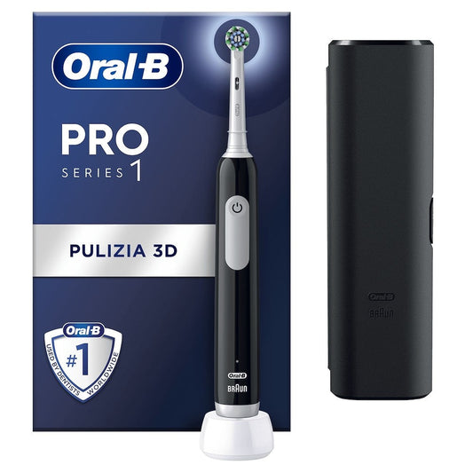 ORAL-B PED PRO1BLACKTRAVELCASE | CURA PERSONA | ORAL CARE | SPAZZOLINI ELETTRICI | SPAZZ.ELETT. 3D C