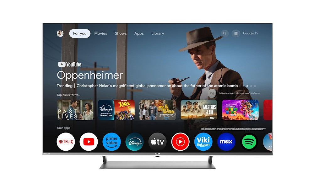 SABA ELETTRONICA SA55M91GTV | TV | TV LED | TV LED 50"-55" | TV QD-MINILED 55"UHD T2/S2 SMART GOOG.T