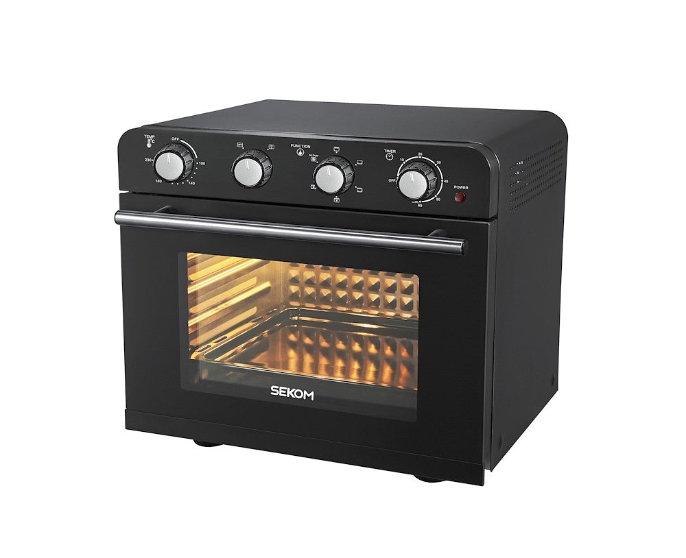 SEKOM PED SGFR36VFA | CUCINA | COTTURA CIBI | FORNETTI | FORNETTO EL. 1800W 36LT VENT. C/FRIGGITRICE