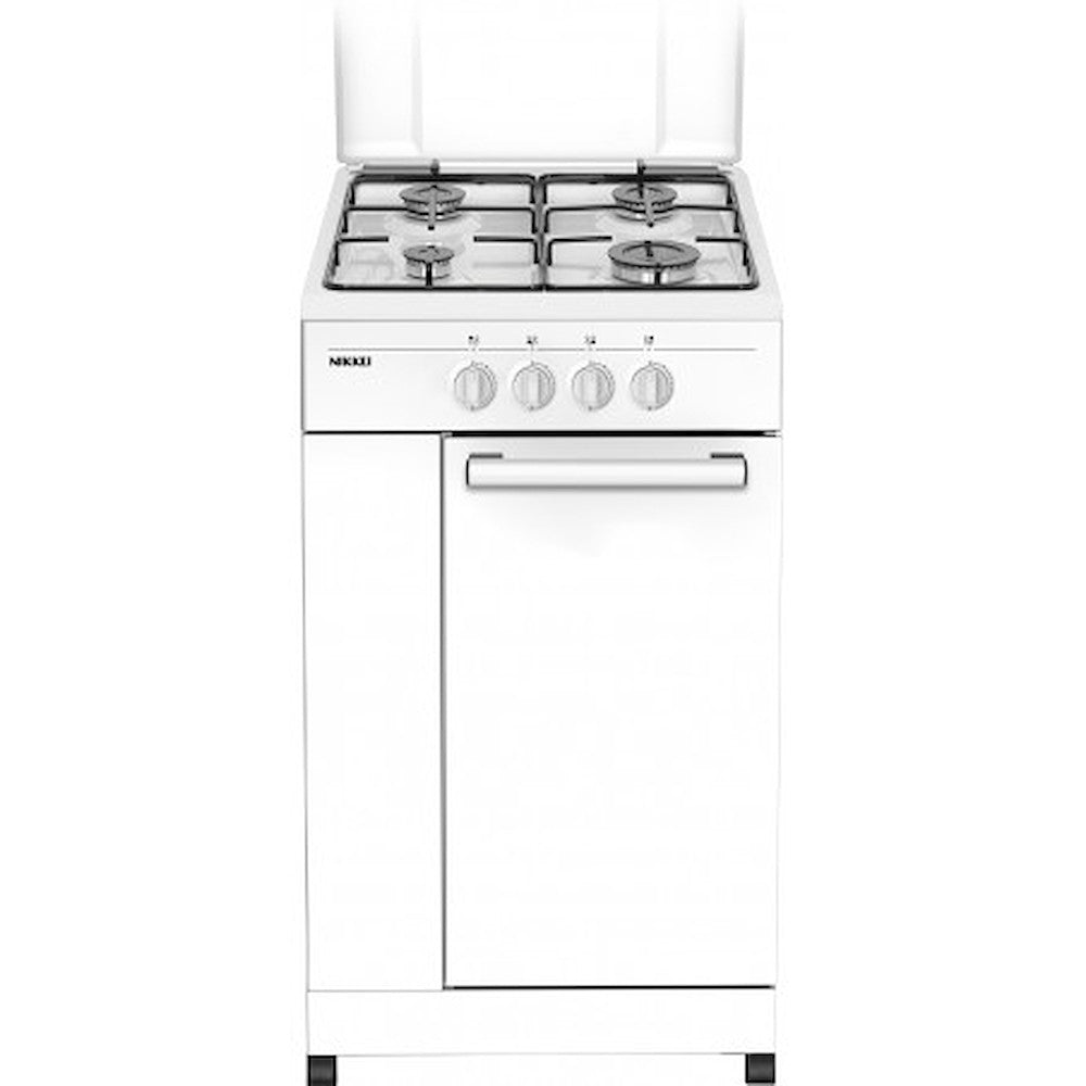NIKKEI BIANCO SNMBF | CUCINE | CUCINE FORNO A GAS | CUCINA FORNO A GAS <=59CM | MOBILFORNELLO 50CM 4