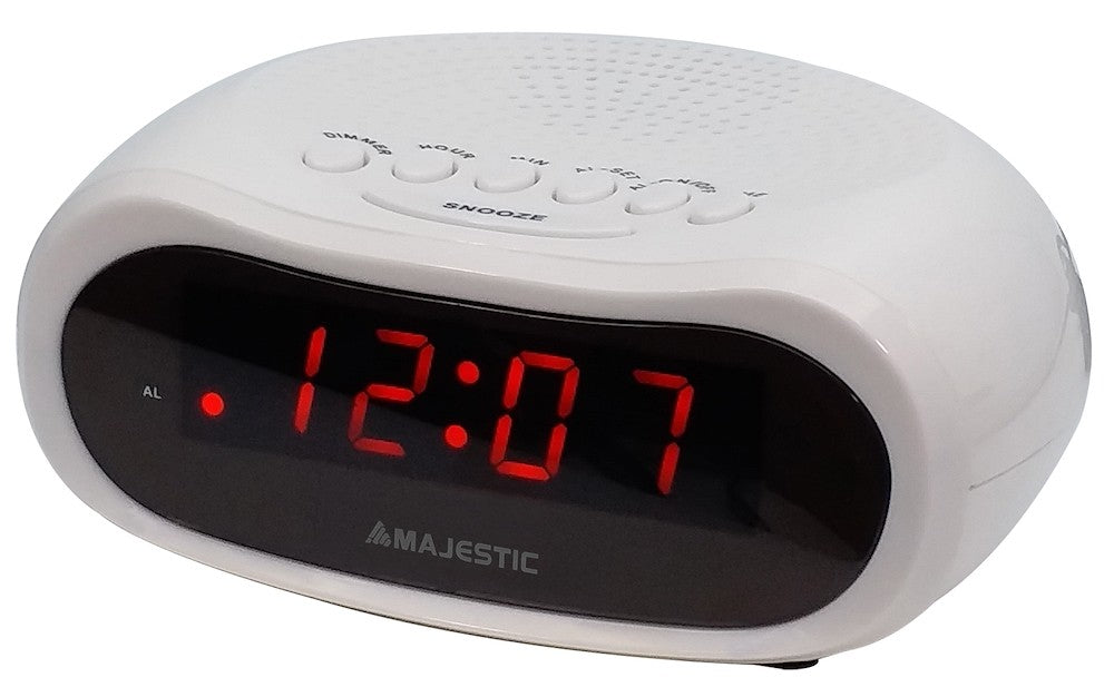 MAJESTIC PED SVE232WH | CASA | OROLOGI | OROLOGI | SVEGLIA DIGITALE 0.6" C/ALLARME BIANCO