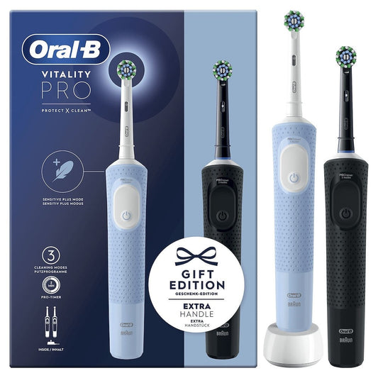 ORAL-B PED VITALITYPRODUOBLACKBLUE | CURA PERSONA | ORAL CARE | SPAZZOLINI ELETTRICI | SPAZZ.ELETT.2