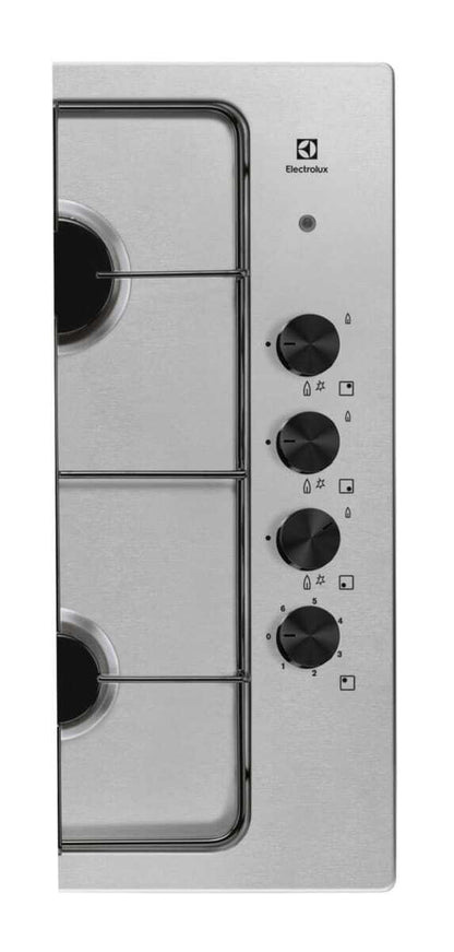 Electrolux BI   EGL62821OX   | 60 cm Soft - 3 fuochi gas e 1 piastra elettrica - Bruciatori Fiamma P