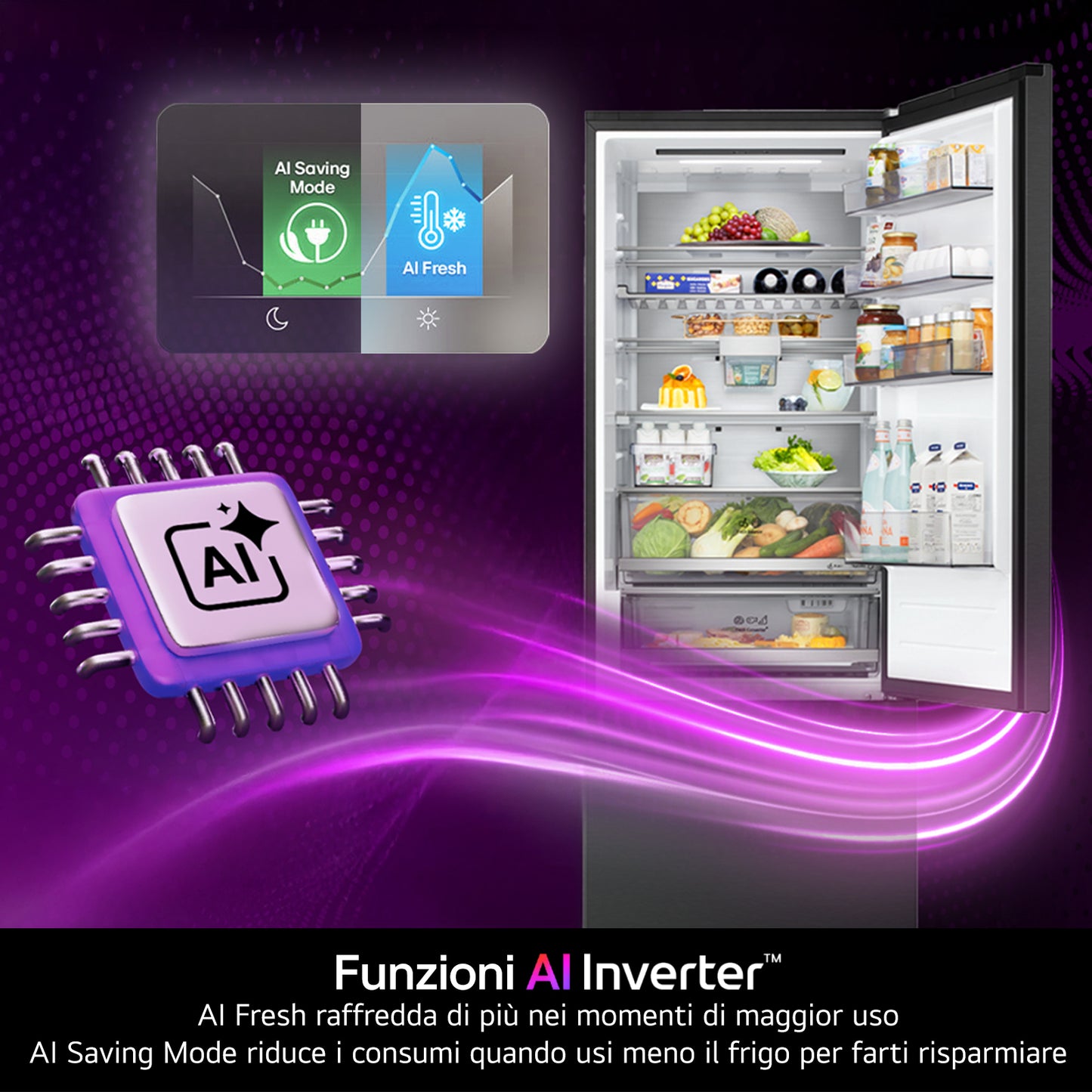 LG BIANCO GBBS322APY | FRIGORIFERI | FRIGORIFERI COMBINATI | FRIGO COMBI NO FROST | COMBI 375LT CE.A